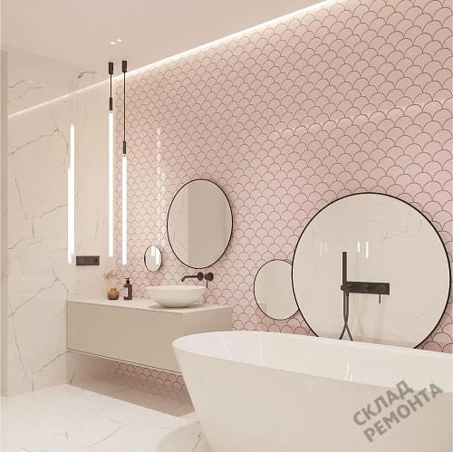 Фото Мозаика Orro Розовый пион 25,9*27,3 – купить в Ханты-Мансийске: цена, описание, фото. Интернет-магазин 2