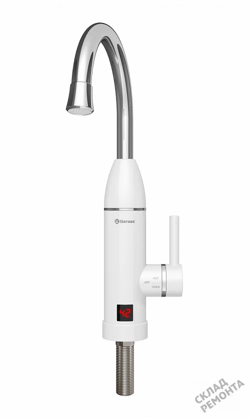 Фото Водонагреватель проточный Thermex Hotty 3000, 3 кВт – купить в Ханты-Мансийске: цена, описание, фото. Интернет-магазин 1