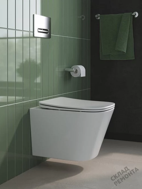 Фото Унитаз подвесной BelBagno Due 2.0 BB7107CHR/SC безободковый купить в Ханты-Мансийске: цена, описание, фото. Интернет-магазин 1