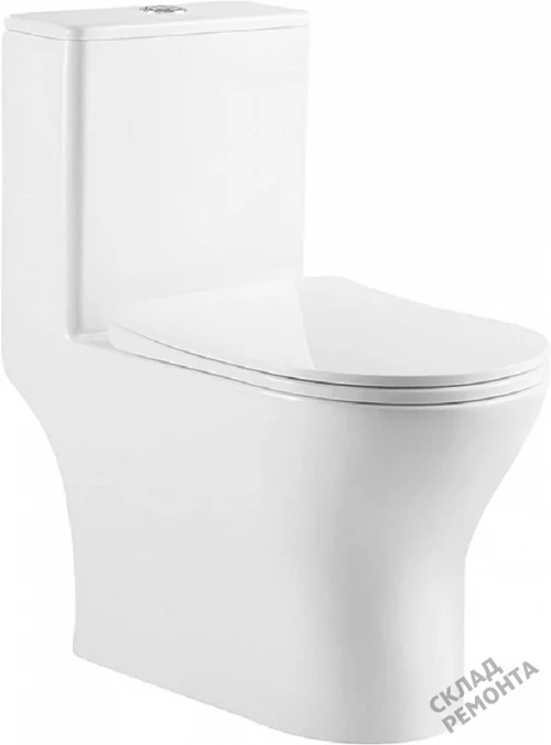 Фото Унитаз моноблок BelBagno Lounge BB8618CPR-MN/SC безободковый купить в Ханты-Мансийске: цена, описание, фото. Интернет-магазин 4