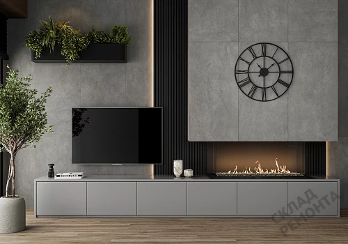 Фото Керамогранит матовый Alma Ceramica Юнико GFU60120UNK70R серый 1200*600*8,5 – купить в Ханты-Мансийске: цена, описание, фото. Интернет-магазин 3