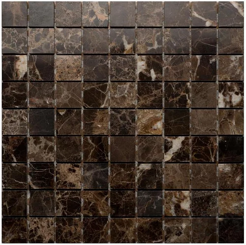 Фото Мозаика Orro Эмперадор темный полированный 30 30,5*30,5 – купить в Ханты-Мансийске: цена, описание, фото. Интернет-магазин 1