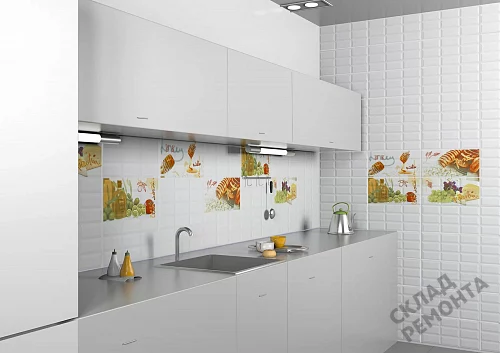 Фото Вставка Azori Вог Панэ разноцветный 201*405 – купить в Ханты-Мансийске: цена, описание, фото. Интернет-магазин 3